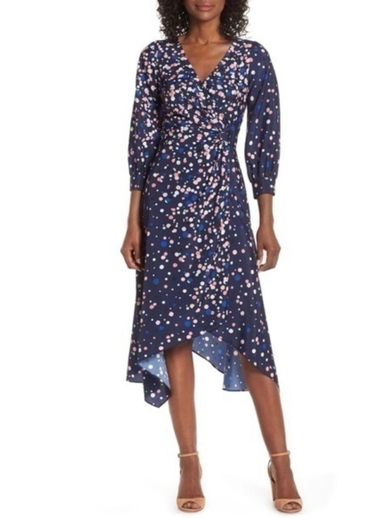 Eliza J Dresses & Skirts - Eliza J Scatter Polka dot Dress Size 4